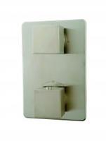 Wiesbaden Rombo afbouwdeel therm. 2 weg geb.staal - thumbnail