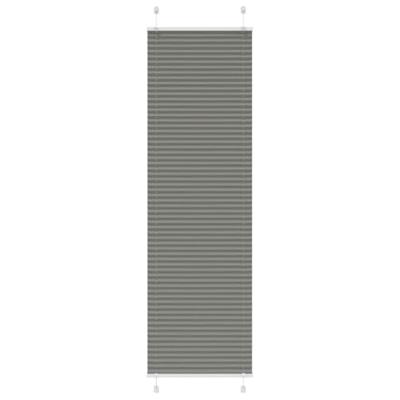 VidaXL Plissé rolgordijn 65x200 cm stofbreedte 64,4 cm antraciet VidaXL Plissé rolgordijn 65x200 cm stofbreedte 64,4 cm antraciet