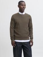 J&j Premium Jprblubarkley Knit Crew Neck Ch Ln Trui Crocodile - thumbnail