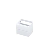 INK - Onderkast 2 Laden Greeploos Gelakt - 600x450x520 Mm - Mat Wit - thumbnail