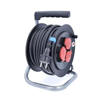 Schwabe kabelhaspel rubber met thermische beveiliging 50 meter 10135