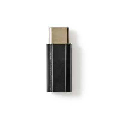 Nedis CCGP60910BK Adapter Usb 2.0 Type-c Male - Micro B Female Zwart