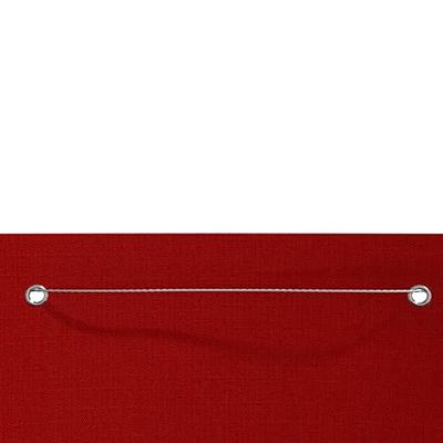 VidaXL Balkonscherm 140x240 cm oxford stof rood
