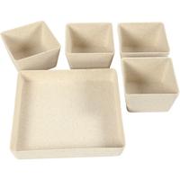 Creativ Company Bloempotten, h: 8 cm, d: 19,5 cm, b: 19,5 cm, 1 set - thumbnail