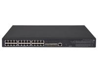 Hewlett Packard Enterprise 5130-24G-PoE+-4SFP+ (370W) EI Managed L3 Gigabit Ethernet (10/100/1000) Ethernet-verbinding, ondersteunt stroomvoorziening via deze poort (PoE) 1U zwart - thumbnail