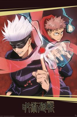 Poster Jujutsu Kaisen - Itadori and Gojo 61x91,5cm