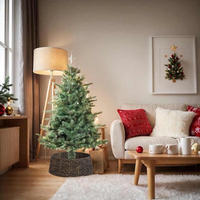 Kerstboomkraag Zwart 75 x 75 x 25 cm Waterhyacint