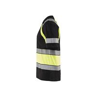 Blåkläder T-Shirt High-Vis 34211030 | Zwart/High-Vis Geel | Maat S - 7330509620151 - thumbnail