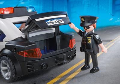 PLAYMOBIL City Action politiewagen met zwaailicht 5673