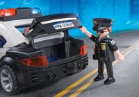 PLAYMOBIL City Action politiewagen met zwaailicht 5673 - thumbnail