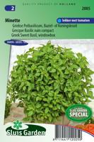 Basilicum zaden Minette Ocimum Basilicum - thumbnail
