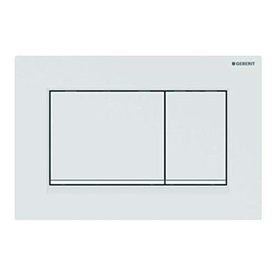 Geberit Sigma 20 (ex Sigma 30) bedieningspaneel mat wit voor Sigma reservoirs 8cm (UP720) en 12cm (UP320) Geberit Sigma 20 (ex Sigma 30) bedieningspaneel mat wit voor Sigma reservoirs 8cm (UP720) en 12cm (UP320)