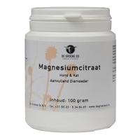 DE GROENE OS MAGNESIUMCITRAAT HOND / KAT 100 GR - thumbnail