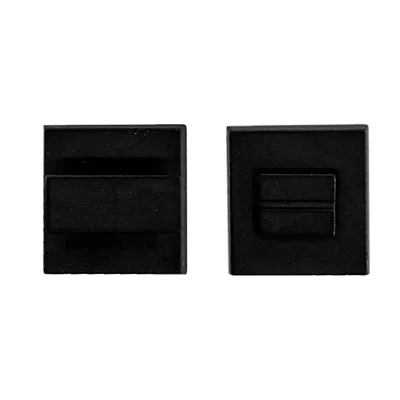 Hdd Pro WC Garnituur Square 35 Mm Zwart