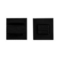 Hdd Pro WC Garnituur Square 35 Mm Zwart - thumbnail