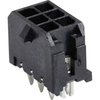Molex 430450626 Male header, inbouw (standaard) Totaal aantal polen: 6 Rastermaat: 3 mm Inhoud: 1 stuk(s) Tray - thumbnail