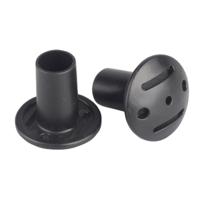 2 stks anti-punctie plug Cap Alpen Stock ondersteuning bar beschermende zaak anti-burst tent Pole plastic helm - thumbnail