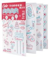 SuckUk taart decoratieset 100-delig 20 cm | 24 stuks - thumbnail