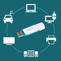 Philips FM16FD75B/00 USB flash drive 16 GB USB Type-A 3.0 (3.1 Gen 1) Wit - thumbnail