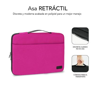 Laptoptas Subblim SUB-LS-0TS0002 Roze