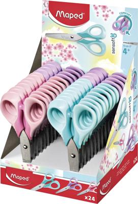 Schaar maped sensoft 13cm display á 24 pastel