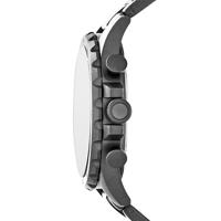 Fossil Heren Nate chronograaf rook roestvrij stalen horloge JR1437 - thumbnail