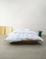 Marc O'Polo Classic Fine Stripe Denim blue dekbedovertrek - thumbnail