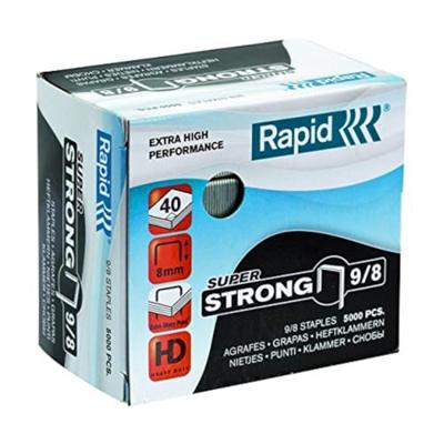 Rapid Nietjes 9/8, Gegalvaniseerd. doos van 5.000 nietjes
