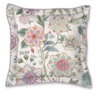 Pip Studio Pip Studio Viva Las Flores Square Cushion White 45x45 cm - thumbnail