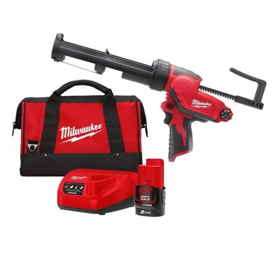 Milwaukee M12 PCG/310C-201B Accu Subcompact kit-/lijmpistool M12™ in tas - 4933441655