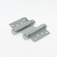 DX Bommer scharnier dubbelwerkend 29/75 mm deurdikte 18-25 mm - zilvergrijs - thumbnail