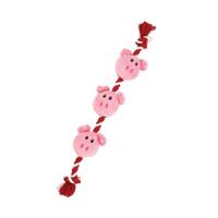 HAPPY PET STRING OF PIGLETS - thumbnail