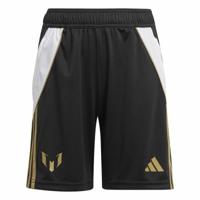 Sportbroek Adidas Messi Training Short Zwart - Maat: 13-14 Jaar - thumbnail