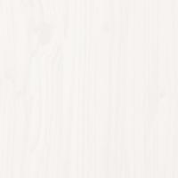 Bedframe zonder matras massief grenenhout wit 180x200 cm - thumbnail