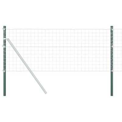 Hekpalen 2 pcs Groen 90 cm Poedergecoat staal