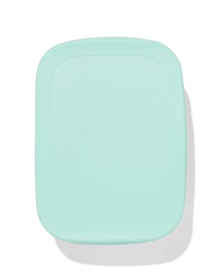 HEMA Lunchbox 18.9x14.3x5.8cm rvs lichtblauw