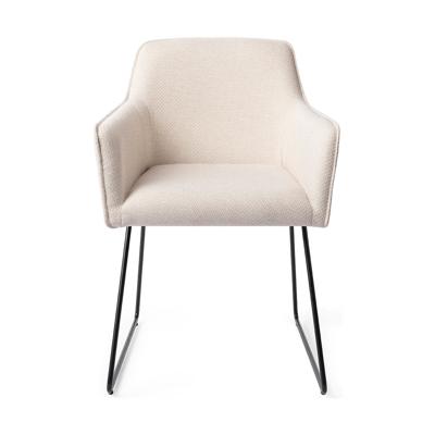 Jesper Home Eetkamerstoel 'Hofu' Slide Black, kleur Enoki