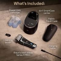 Braun Series 9 Pro+ 9565cc Wet & Dry Scheerapparaat met scheerblad Trimmer Metallic - thumbnail