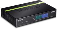 TRENDnet TPE-TG80G 8-poorts Gigabit PoE + -switch 8 x Gigabit PoE + poorten, 123 W PoE prestatiebudget, desktop ethernet-netwerkschakelaar, metaal - thumbnail