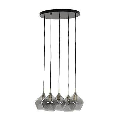 Hanglamp Rolf 5-lichts rond - thumbnail