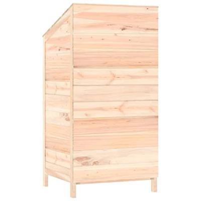 VidaXL Tuinschuur 55x52x112 cm massief vurenhout