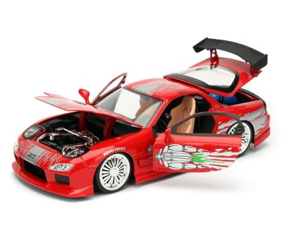 Jada Toys Jada die-cast fast & furious 1993 mazda rx-7 1:24