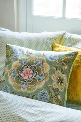 Pip Studio Pip Studio Matata Square Cushion - Groen 53x53 cm