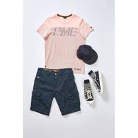 Short sleeve r-neck single jersey coral blush - thumbnail