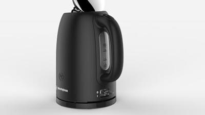 Westinghouse Waterkoker Basic zwart - 1,7 liter