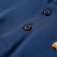 Kinderpoloshirt 92 donkerblauw - thumbnail
