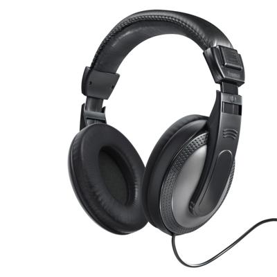Hama Tv-koptelefoon ShellTV Over-ear Eenzijdig Lange Kabel (6m) Zwart Hama Tv-koptelefoon ShellTV Over-ear Eenzijdig Lange Kabel (6m) Zwart