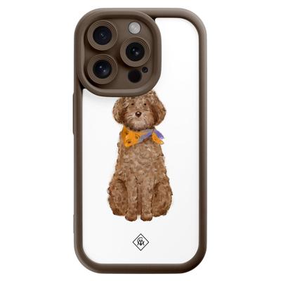 iPhone 13 Pro bruine case - Labradoodle iPhone 13 Pro bruine case - Labradoodle
