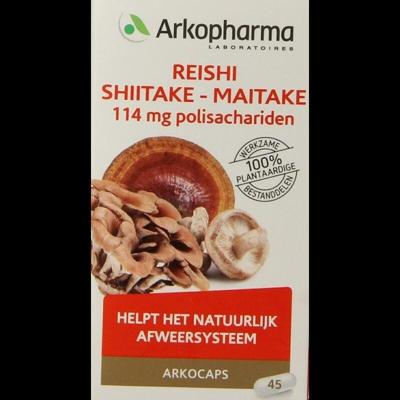 Arkocaps Shiitake Maitake Reishi Capsules