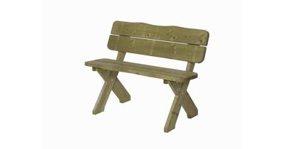 Bank Sneek 120cm Talen Buitenmeubelen - Talen buitenmeubelen